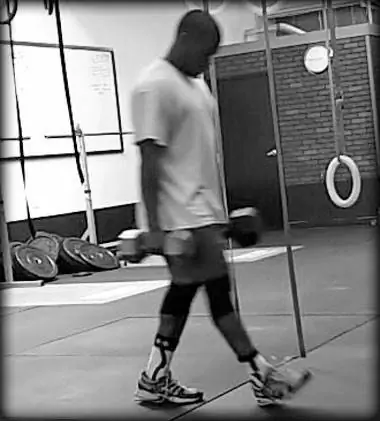 походка фермера в шахматном порядке