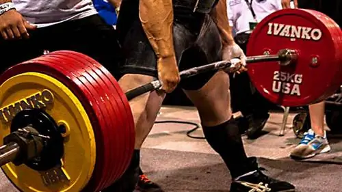 Вызов становой тяги: 405 x 10