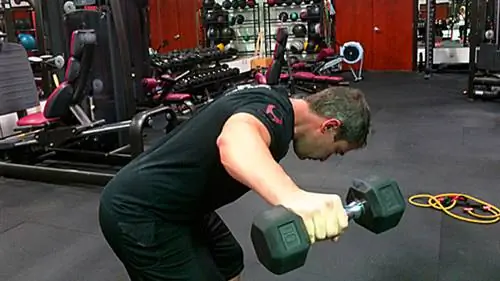 Разведение задних дельт