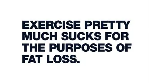 Упражнения и потеря жира