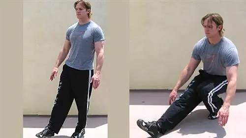 Приседания на одной ноге
