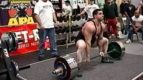 Становая тяга сумо