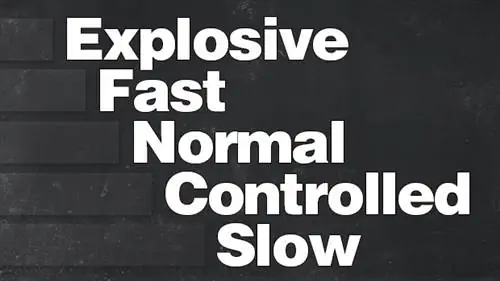 Скорость подъема