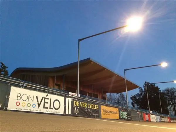 Herne Hill Velodrome приветствует нового спонсора павильона на борту