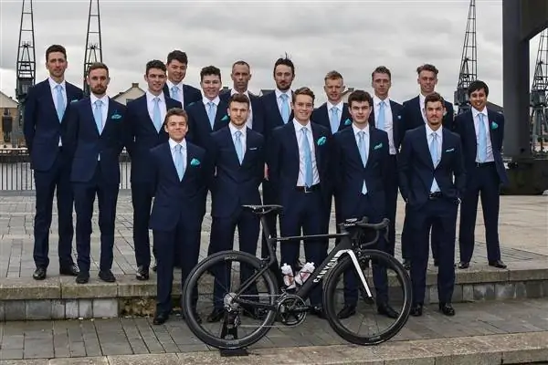 Команда Bike Channel Canyon представляет команду на Лондонском байк-шоу