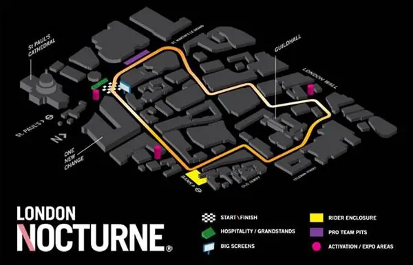 London Nocturne переезжает на новую трассу лондонского Сити