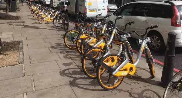 Obike предлагает прокат велосипедов без станции в Лондоне