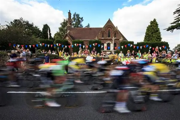 Lotto NL-Jumbo Ларс Бум побеждает в гонке на время Tour of Britain's Stage 5
