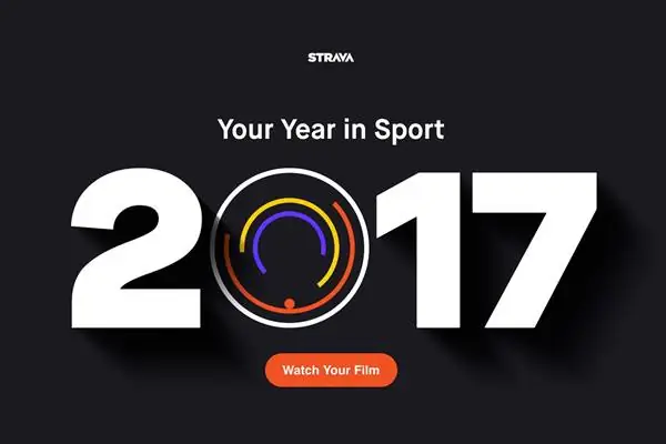 Наблюдайте за своим велосипедным годом со Strava