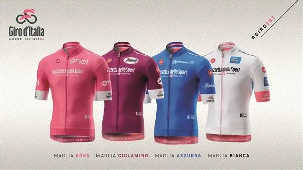 Castelli возвращается к производству джерси Giro d'Italia