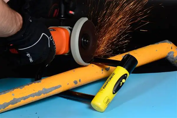 Велосипедные замки протестированы до предела