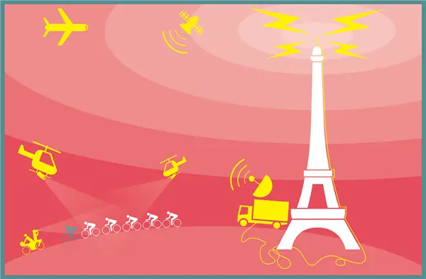 Звезды сцены и экрана: трансляция Тур де Франс