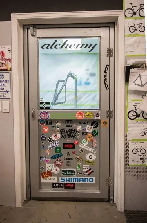 Наклейки на дверь Alchemy Factory - Джефф Во Наклейки на дверь Alchemy Factory - Джефф Во