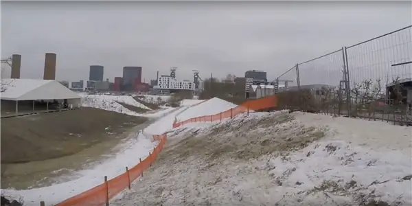 Смотреть: превью замороженной трассы чемпионата мира по велокроссу