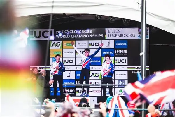 Bieles Cyclocross World Championships: британцы 1-2-3 на подиуме среди юниоров Bieles Cyclocross World Championships: британцы 1-2-3 на подиуме среди юниоров