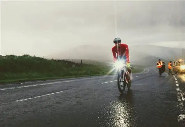Проверьте файл Strava новой записи Land's End to John O'Groats