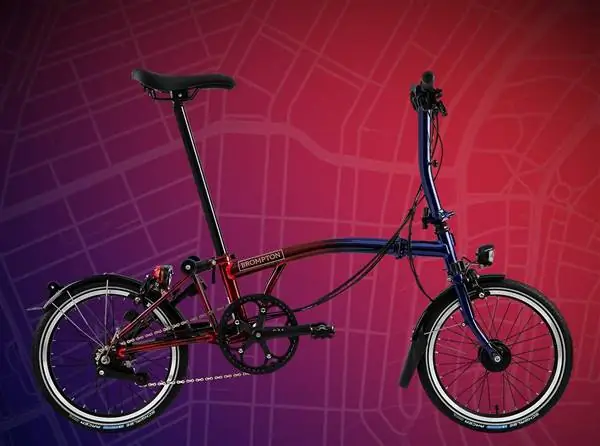 Brompton выпускает потрясающий байк Nine Streets Edition