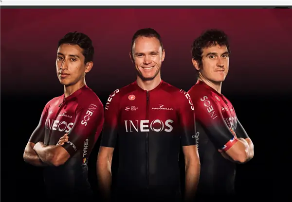 Red and Black: Team Ineos представляет новую командную форму