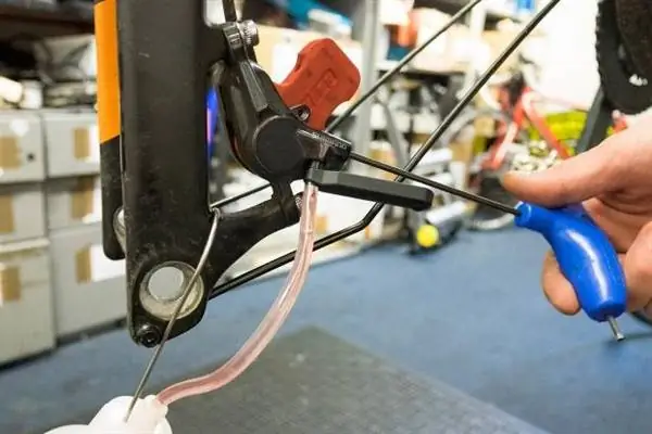 Гидравлический дорожный дисковый тормоз Shimano с воздушным пузырем