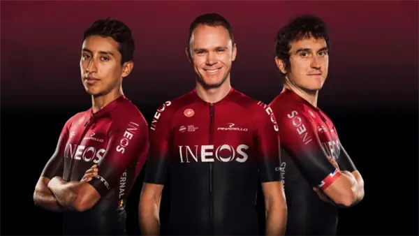 Team Ineos подтверждает сильную команду на Тур де л'Эн