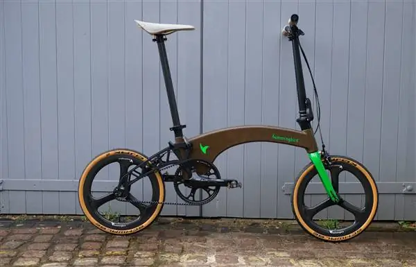 Hummingbird выращивает самый легкий в мире складной велосипед