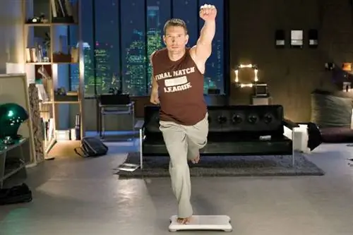 Wii Fit, Разгибание ног, Nintendo, Фитнес
