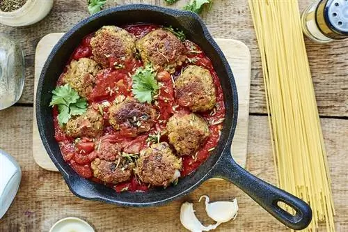 Веганские фрикадельки Можно и без