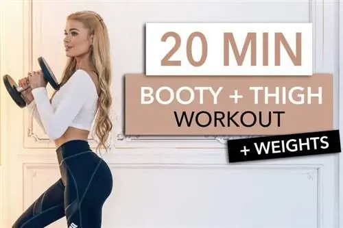 20-минутная тренировка: Памела Рейф тренирует ноги и ягодицы с помощью этой программы