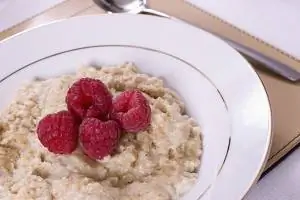 Овсянка, каша, овсянка, овсянка, здоровый завтрак