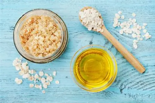 Отшелушивание медом и овсянкой Отшелушивание медом и овсянкой
