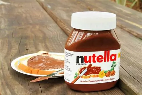 Орехи Nutella, очевидно, обработанные пестицидами