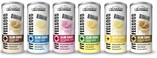 Порошок Layenberger Fit+Feelgood Slim Shake с разными вкусами