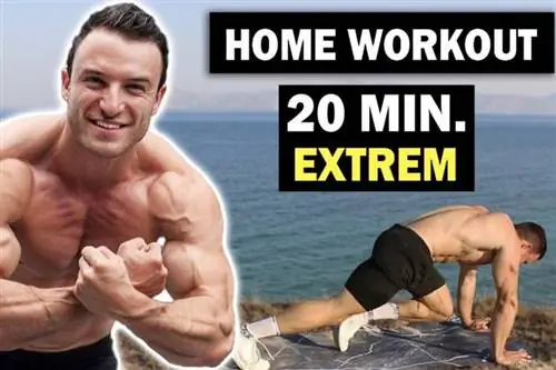 HIIT: 20 минут интенсивной тренировки с собственным весом с Сашей Хубером