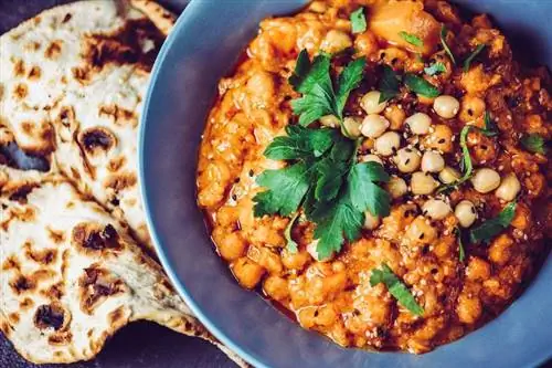 блюдо с кориандром