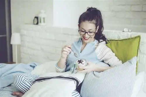 Ешьте йогурт перед сном