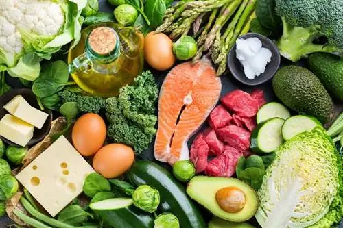 Различные кетогенные продукты