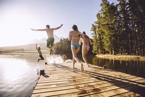 Badesee риск Ты хорошо плаваешь?