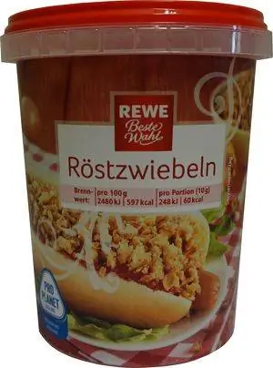 REWE жареный лук REWE жареный лук