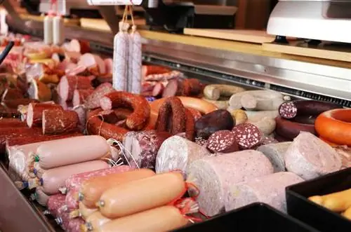 мясной прилавок мясной прилавок