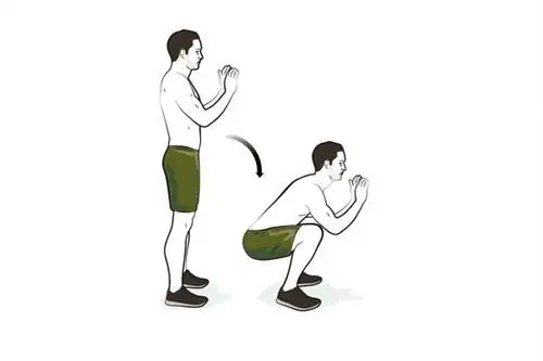Иллюстрация тренировки Air Squat
