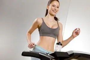 Беговая дорожка, тренировка, студия, бег, бег, выносливость, кардио, техника