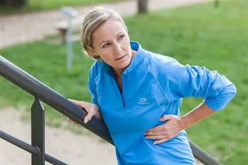 Шить в бок Когда больно ходить