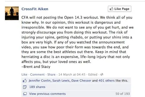 кроссфит, патрик маккарти, пэт маккарти, crossfit wtf, crossfit open, 14.3