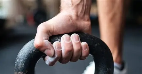 Отрегулируйте это движение: пистолетная рукоятка гири