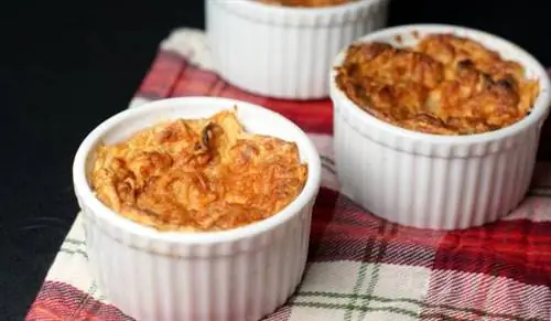 суфле из сладкого картофеля