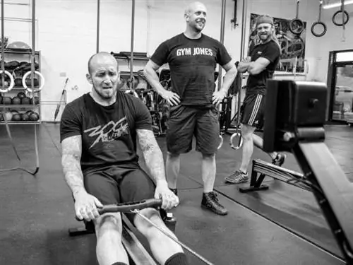 тренажерный зал джонс, гребля, гребец