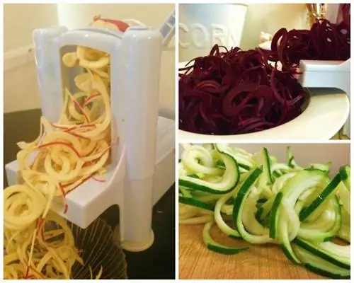 Используйте спиральные овощи как прямую замену пасте.