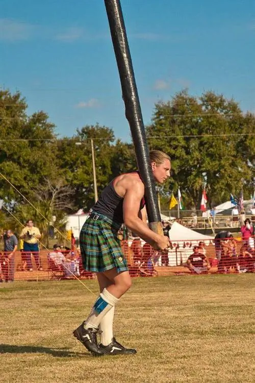 Highland Games, Caber Toss, Эдриан Уилсон