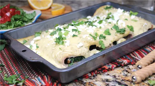 Кето-диета: курица наизнанку Suiza Enchiladas