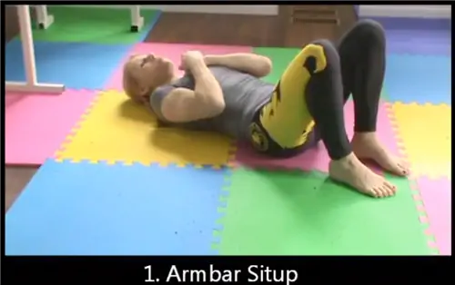 Цепь силовой и кондиционной работы с собственным весом для BJJ